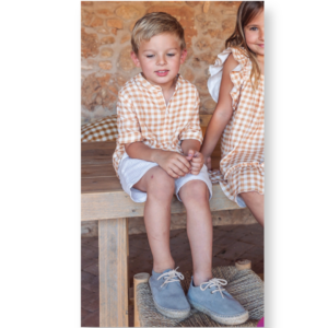 Polo-camicia in garza