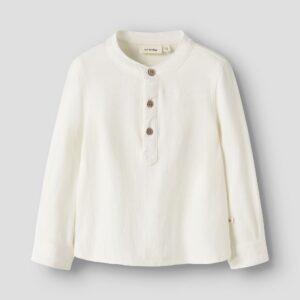Camicia in lino bimbo