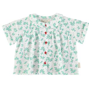 Camicia con colletto Peter pan