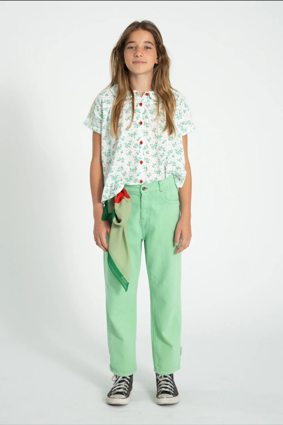 Camicia con colletto Peter pan - immagine 3