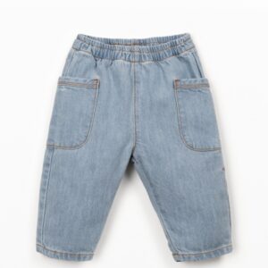 Pantalone effetto denim