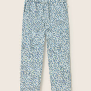 Pantalone con stampa animalier